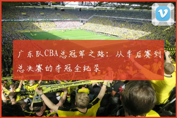 广东队CBA总冠军之路：从季后赛到总决赛的夺冠全纪录